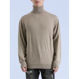 ミドルゲージ タートルネック ニット | TAKA-Q MEN | 詳細画像46