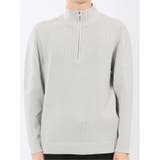 ウォッシャブル ハーフジップ スタンドニット | TAKA-Q MEN | 詳細画像6 