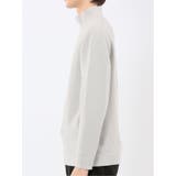 ウォッシャブル ハーフジップ スタンドニット | TAKA-Q MEN | 詳細画像7 