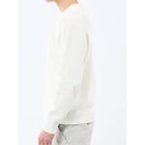 ハンドウォッシャブル モールケーブル編み クルーニット | TAKA-Q MEN | 詳細画像7