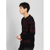 ウォッシャブル 柄切替 クルーニット | TAKA-Q MEN | 詳細画像12 