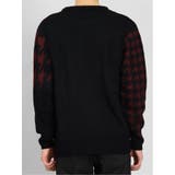 ウォッシャブル 柄切替 クルーニット | TAKA-Q MEN | 詳細画像17 