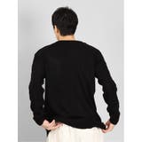 ウォッシャブル 編地切替 Vネックニット | TAKA-Q MEN | 詳細画像13 