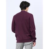 ジャガード スタンドニットアウター | TAKA-Q MEN | 詳細画像16 