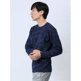 カモフラジャガード クルーニット | TAKA-Q MEN | 詳細画像12 