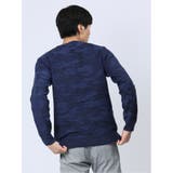 カモフラジャガード クルーニット | TAKA-Q MEN | 詳細画像13 