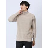 ミックスヤーン タートルニット | TAKA-Q MEN | 詳細画像1 