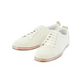 01白 | ヌバックパンチングスニーカー | TAKA-Q MEN