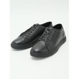 05黒 | ローカット レザースニーカー | TAKA-Q MEN