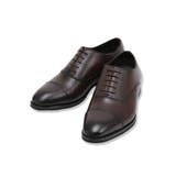 35こげ茶 | AEROACTIVE 内羽根ストレートチップ ドレスシューズ | TAKA-Q MEN