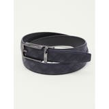 75紺 | アジャストフリー エンボスオンエンボス ベルト | TAKA-Q MEN