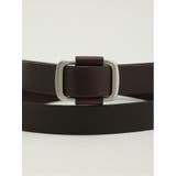 ピンレス レザー ナローベルト | TAKA-Q MEN | 詳細画像5 