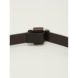 ピンレス レザー ナローベルト | TAKA-Q MEN | 詳細画像6 