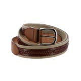 33ベージュ | 【大きいサイズ】グランバック/GRAND-BACK メッシュテープベルト | TAKA-Q MEN
