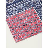 プリントバンダナ 額縁フラワー | TAKA-Q MEN | 詳細画像2 