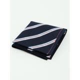 75紺 | コットン布帛ハンカチ | TAKA-Q MEN