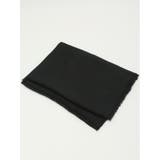 05黒 | ウォッシャブル 大判 プレーンストール | TAKA-Q MEN