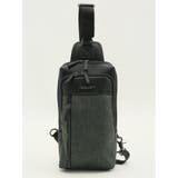 50緑 | 型押しコンビ ボディバッグ | TAKA-Q MEN