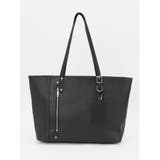 05黒 | サフィアーノ×ケーブル トートバッグ A4対応 | TAKA-Q MEN