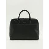 05黒 | サフィアーノ型押し 2WAYブリーフバッグ A4対応 | TAKA-Q MEN