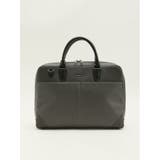 06グレー | サフィアーノ型押し 2WAYブリーフバッグ A4対応 | TAKA-Q MEN