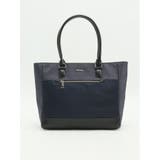 75紺 | 撥水 市松切替 2WAYトートバッグ A4対応 | TAKA-Q MEN