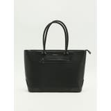 05黒 | サフィアーノ型押し トートバッグ A4対応 | TAKA-Q MEN