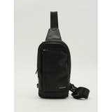 05黒 | シュリンク型押し ボディバッグ | TAKA-Q MEN