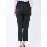 ストレッチウォッシャブル 1ボタンジャケット＋テーパードパンツ 紺 | TAKA-Q WOMEN | 詳細画像11 