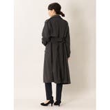 ダブルフェイスカルゼ トレンチコート | TAKA-Q WOMEN | 詳細画像3