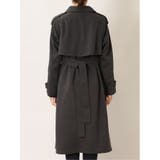 ダブルフェイスカルゼ トレンチコート | TAKA-Q WOMEN | 詳細画像7