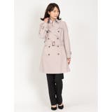 ベーシック ダブルトレンチコート | TAKA-Q WOMEN | 詳細画像13