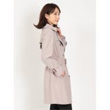 ベーシック ダブルトレンチコート | TAKA-Q WOMEN | 詳細画像4
