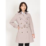 03ライトグレー | ベーシック ダブルトレンチコート | TAKA-Q WOMEN