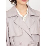 着流し ダブルトレンチコート | TAKA-Q WOMEN | 詳細画像22