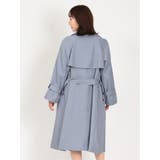 着流し ダブルトレンチコート | TAKA-Q WOMEN | 詳細画像3