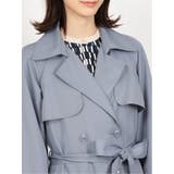 着流し ダブルトレンチコート | TAKA-Q WOMEN | 詳細画像8