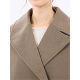 ライトシャギー メタルボタン ピーコート | TAKA-Q WOMEN | 詳細画像24 