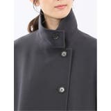 ストレッチ ハンドウォッシャブル スタンドカラー ロングコート | TAKA-Q WOMEN | 詳細画像11 
