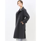 ストレッチ ハンドウォッシャブル スタンドカラー ロングコート | TAKA-Q WOMEN | 詳細画像2 