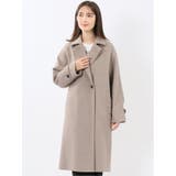 ストレッチ ハンドウォッシャブル 2WAY ロングコート | TAKA-Q WOMEN | 詳細画像1 