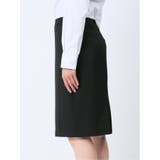 リクルート黒無地 ストレッチ タイトスカート(セットアップ可能) | TAKA-Q WOMEN | 詳細画像6