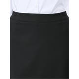 リクルート黒無地 ストレッチ タイトスカート(セットアップ可能) | TAKA-Q WOMEN | 詳細画像8