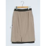 ストレッチシャーク タイトスカート 茶(セットアップ可能) | TAKA-Q WOMEN | 詳細画像10 