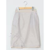 綿麻ライク タイトスカート ベージュ(セットアップ可能) | TAKA-Q WOMEN | 詳細画像13 