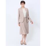 ストレッチウォッシャブル フレアースカート 茶(セットアップ可能) | TAKA-Q WOMEN | 詳細画像11