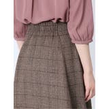 チェック柄 ロングフレアースカート | TAKA-Q WOMEN | 詳細画像19