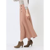 ボタンデザイン フレアースカート | TAKA-Q WOMEN | 詳細画像14 