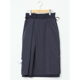 ダブルクロス Aラインスカート 紺(セットアップ可能) | TAKA-Q WOMEN | 詳細画像13