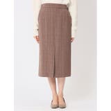 先染めチェック フロントプリーツスカート | TAKA-Q WOMEN | 詳細画像18 